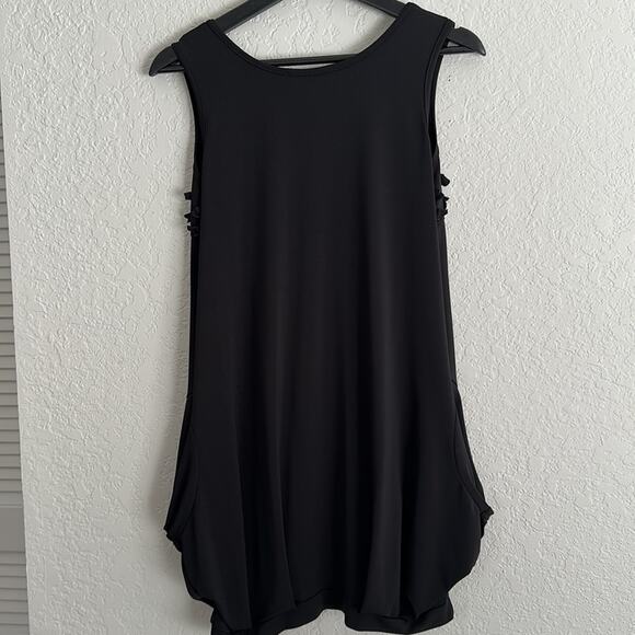 Sun Light Paris Elisa Black Bubble Hem Dress Whimsygoth Artsy Pockets Grunge - Picture 8 of 9